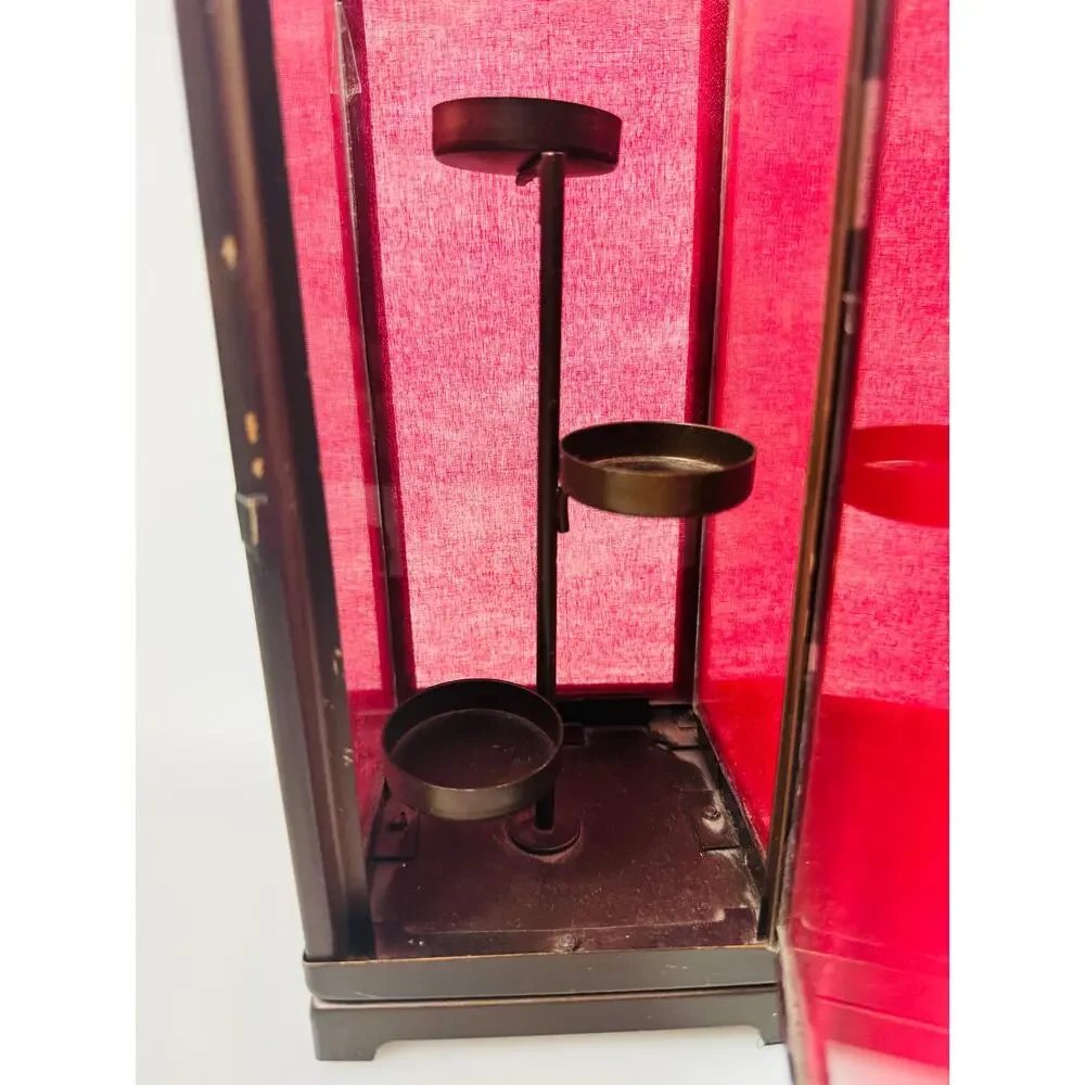 Vintage PartyLite Moroccan Spice Lantern Tealight Candle Holder Retired